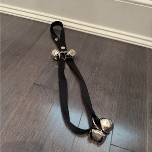 NWOT Black and Silver Door Bells for Potty Training Housebreaking